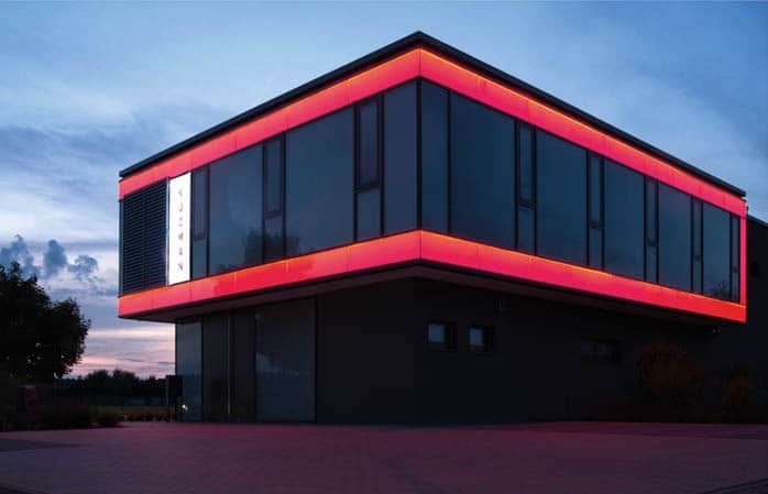 LED Fassadenpanel Red, LED-Flächenlicht